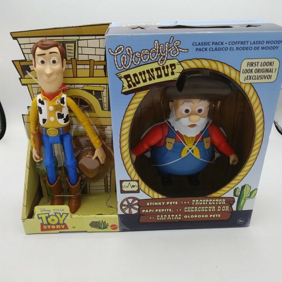 Pixar Toys Disney Pixar Toy Story 2 Woodys Round Up Woody Stinky
